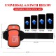 Running Gym Armband Bag for iPhone 14 Waterproof Arm Band Phone Holder for Samsung S23 Xiaomi Protection Mobile Phone Bag Blue