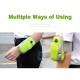 GYM Armband for iPhone 15 14 13 pro max Universal Running Bag for Huawei Samsung Oppo Mobile Phone Arm Bag Outdoor Pouch Blue