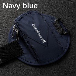 Running Sport Armband Bag Phone Case Jogging Arm Phone Holder Sports Mobile Bag for iPhone Xiaomi Samsung Under 6.7" blue