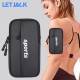 Outdoor Sport Fitness Running Waterproof Armband Bag Jogging Run Messenger Bag Sport Arm Wrist Pouch Phone Bag Cover Red