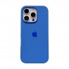 Ultra Thin Protective Silicone Case Back Cover for iPhone 16 Plus - Capri Blue