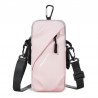Portable Multifunction Running Sports Armband Bags For iPhone 16 Pro Max Plus 16E 15 14 13 12 Waterproof Crossbody Pouch Pink