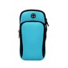 Sports Running Arm with Bag Sleeve Running Arm with General Waterproof Outdoor Sports Mobile Phone Arm for Men Blue