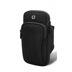 Sports Running Arm with Bag Sleeve Running Arm with General Waterproof Outdoor Sports Mobile Phone Arm for Men black