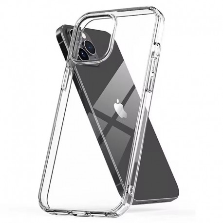 Ultra-Thin Clear Protective Silicone Case Back Cover for iPhone 17 Plus - Translucent