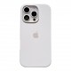 Ultra Thin Protective Silicone Case Back Cover for iPhone 17 - White