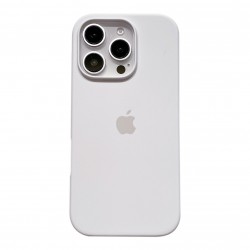 Ultra Thin Protective Silicone Case Back Cover for iPhone 17 - White