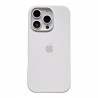 Ultra Thin Protective Silicone Case Back Cover for iPhone 17 Plus - White