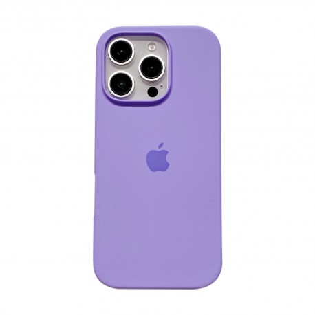 Ultra Thin Protective Silicone Case Back Cover for iPhone 17 Plus - Light purple