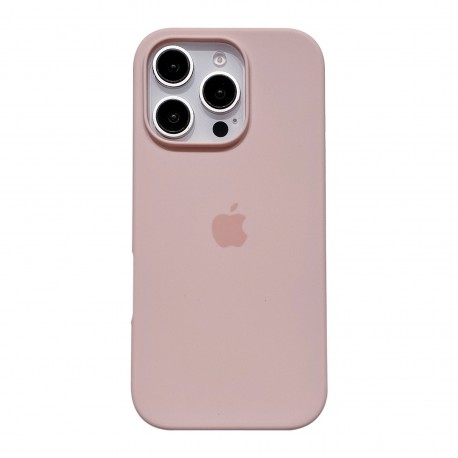 Ultra Thin Protective Silicone Case Back Cover for iPhone 17 Pro Max - Sand Pink