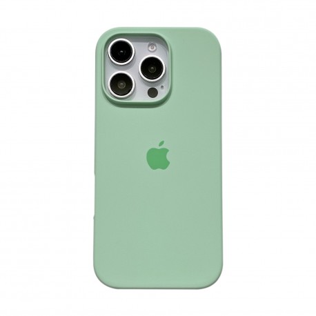 Ultra Thin Protective Silicone Case Back Cover for iPhone 17 Pro Max - Pistachio