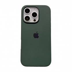 Ultra Thin Protective Silicone Case Back Cover for iPhone 17 Pro Max - CyprusGreen