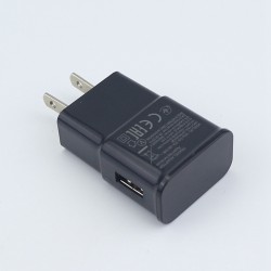 Fast Charge USB Charger Adapter for iPhone / Samsung / Cellphone / Tablet PC - Black, US Plug, AC 110~240V