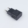 Fast Charge USB Charger Adapter for iPhone / Samsung / Cellphone / Tablet PC - Black, EU Plug, AC 110~240V