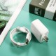 40W Fast Charge USB Charger Adapter + Type C Cable for iPhone / Samsung / Cellphone / Tablet PC - White, US Plug, AC 100~240V