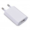 5W USB Power Charger Adapter - White, EU Plug, AC 100~240V