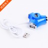 4-Port USB 2.0 Hub Splitter Expander Adapter Docking Station - Blue
