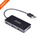 4-Port USB 2.0 Hub Splitter Expander Adapter Docking Station - Black