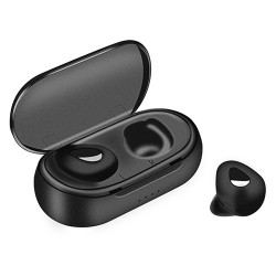 Y20 TWS Portable Mini Wireless Bluetooth 5.0 Stereo Sound Earphones Earbuds - Black, 55mAh, 450mAh