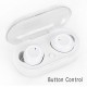 Y50 Wireless Earbuds TWS Earphone Bluetooth 5.0 In-Ear Headphones Stereo Sport Earphones - White, 55mAh, 450mAh