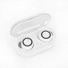 Y50 Wireless Earbuds TWS Earphone Bluetooth 5.0 In-Ear Headphones Stereo Sport Earphones - White Black, 55mAh, 450mAh