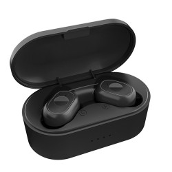 Y80 Wireless Earbuds TWS Earphone Bluetooth 5.0 In-Ear Headphones Stereo Sport Earphones - Black, 55mAh, 450mAh