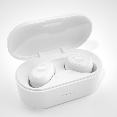 Y80 Wireless Earbuds TWS Earphone Bluetooth 5.0 In-Ear Headphones Stereo Sport Earphones - White, 55mAh, 450mAh