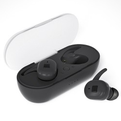 Y90 TWS Bluetooth Wireless HiFi Sound In-ear Earphones Sport Earbuds for Phones - Black, 55mAh, 450mAh