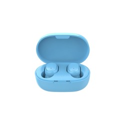 A6S PRO TWS IPX4 waterproof Wireless Sports earphone Mini In-Ear Macaron Bluetooth 5.0 Headset for all smartphone - Blue