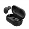 TWS-T8 Bluetooth Earphones Mini Headset Sports Earbuds IPX5 Waterproof Earpieces - Black
