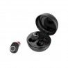 LB-10 TWS Wireless Earphones Stereo IPX5 Bluetooth 5.0 Touch Control Noise Cancelling 9D Sound Headset - Black