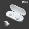 Y30 TWS Wireless headphones 5.0 Earphone Noise Cancelling Headset Stereo Sound Music In-ear Earbuds - White