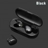 Y30 TWS Wireless headphones 5.0 Earphone Noise Cancelling Headset Stereo Sound Music In-ear Earbuds - White