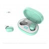 J15 TWS Bluetooth Wireless Earphones 9D Stereo Earbuds Surround Sound Music Headphones Business Headset - Green