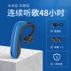 Hanging Ear Hook Earphones Wireless Bluetooth 5.1 Ear-hook Headphones With Microphone Hifi Stereo Sports Headsets - Blue (1 PC)