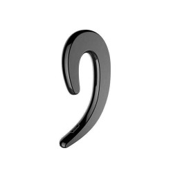 Y-12 Wireless Bluetooth 5.0 Headset Hands Free Car Driver Sport Earphone Bone Conduction Earhook Stereo - Black