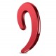 Y-12 Wireless Bluetooth 5.0 Headset Hands Free Car Driver Sport Earphone Bone Conduction Earhook Stereo - Red