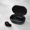 M8 TWS wireless Bluetooth headset sports noise reduction head set stereo in-ear magnetic Earphone With charging box - Black