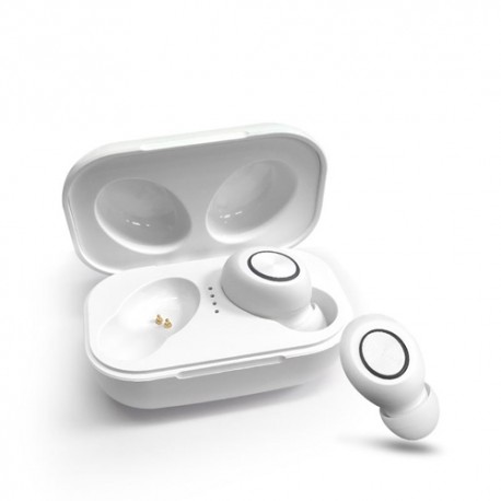 DX33 TWS Wireless Bluetooth 5.0 Earphones Stereo Hands-free Earbud Noise Canceling Headphone Waterproof Headset - White