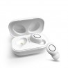 DX33 TWS Wireless Bluetooth 5.0 Earphones Stereo Hands-free Earbud Noise Canceling Headphone Waterproof Headset - White