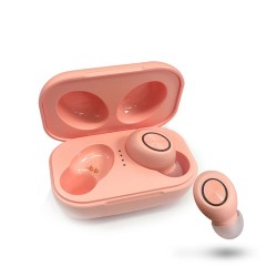 DX33 TWS Wireless Bluetooth 5.0 Earphones Stereo Hands-free Earbud Noise Canceling Headphone Waterproof Headset - Orange