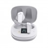 TWS XT18 Wireless Bluetooth 5.0 Waterproof Earphones Earbuds - White