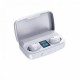 A10S TWS Bluetooth 5.0 Touch Control Stereo In-Ear Wireless Earphones Earplugs Macaron Sport Headsets - White