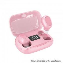 L21Pro TWS 5.0 Earphones Wireless IPX7 Waterproof Headset HIFI In-Ear Handsfree Earbuds - Pink