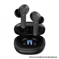 B11 ANC Active Noise Cancelling Bluetooth 5.0 Earphone TWS True Wireless Earbud Hi-Fi Audio Headphone Touch Control - Black