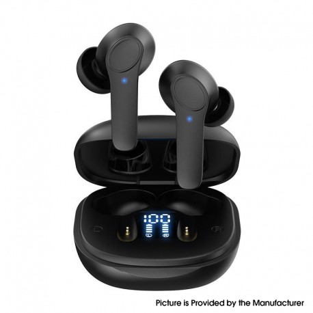 B11 ANC Active Noise Cancelling Bluetooth 5.0 Earphone TWS True Wireless Earbud Hi-Fi Audio Headphone Touch Control - Black
