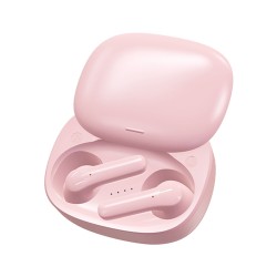 U18 TWS Bluetooth V5.1 in-Ear Stereo Earphones Earbuds - Pink, 30mAh, 300mAh