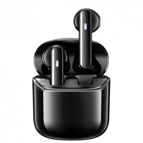 T9 TWS Bluetooth V5.1 in-Ear Stereo Earphones Earbuds - Black, 40mAh, 300mAh