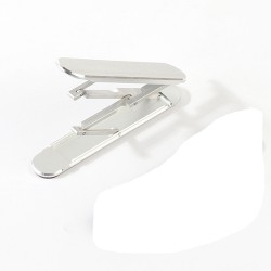 Adjustable Laptop Stand Table Support Holder Base for iPad / Tablet PC - Silver