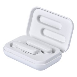 X12 TWS Wireless Headphones sports Earbuds auriculares Bluetooth 5.0 Earphone Headset for Xiao mi Samsung Huawei phone - White